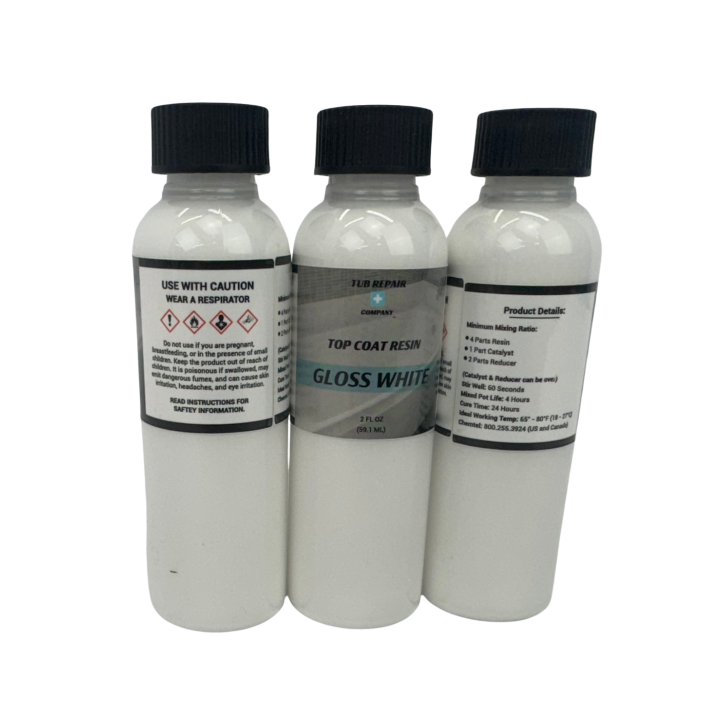 Gloss White Paint Resin - 2oz