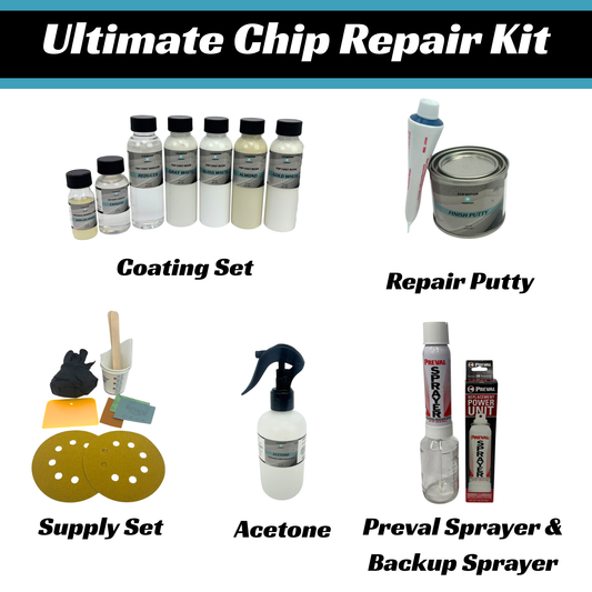 Ultimate Chip Repair - Fiberglass, Acrylic, Porcelain Repair Kit