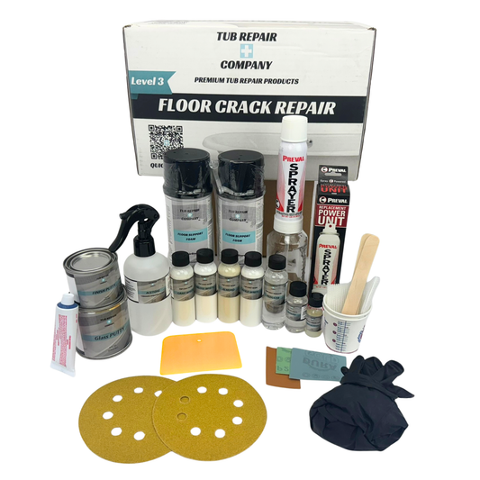 Floor Crack Repair - Tub and Shower Repair Kit