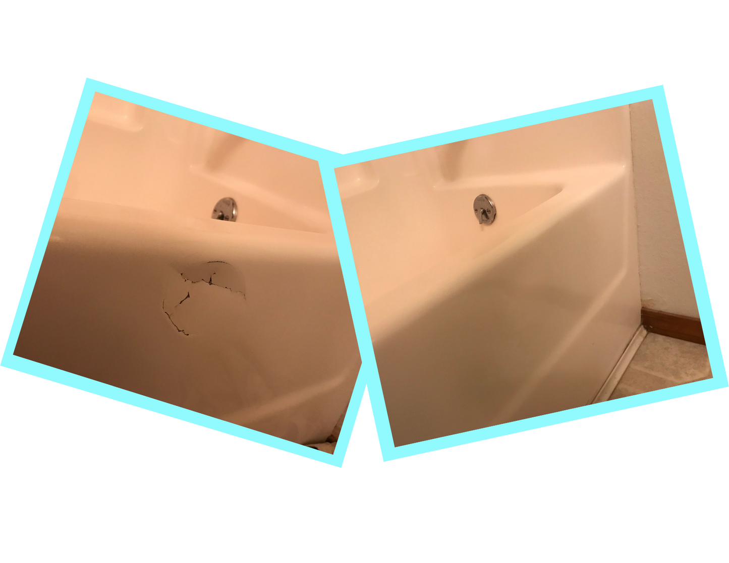 Large Wall Damage - Tub and Shower Repair Kit