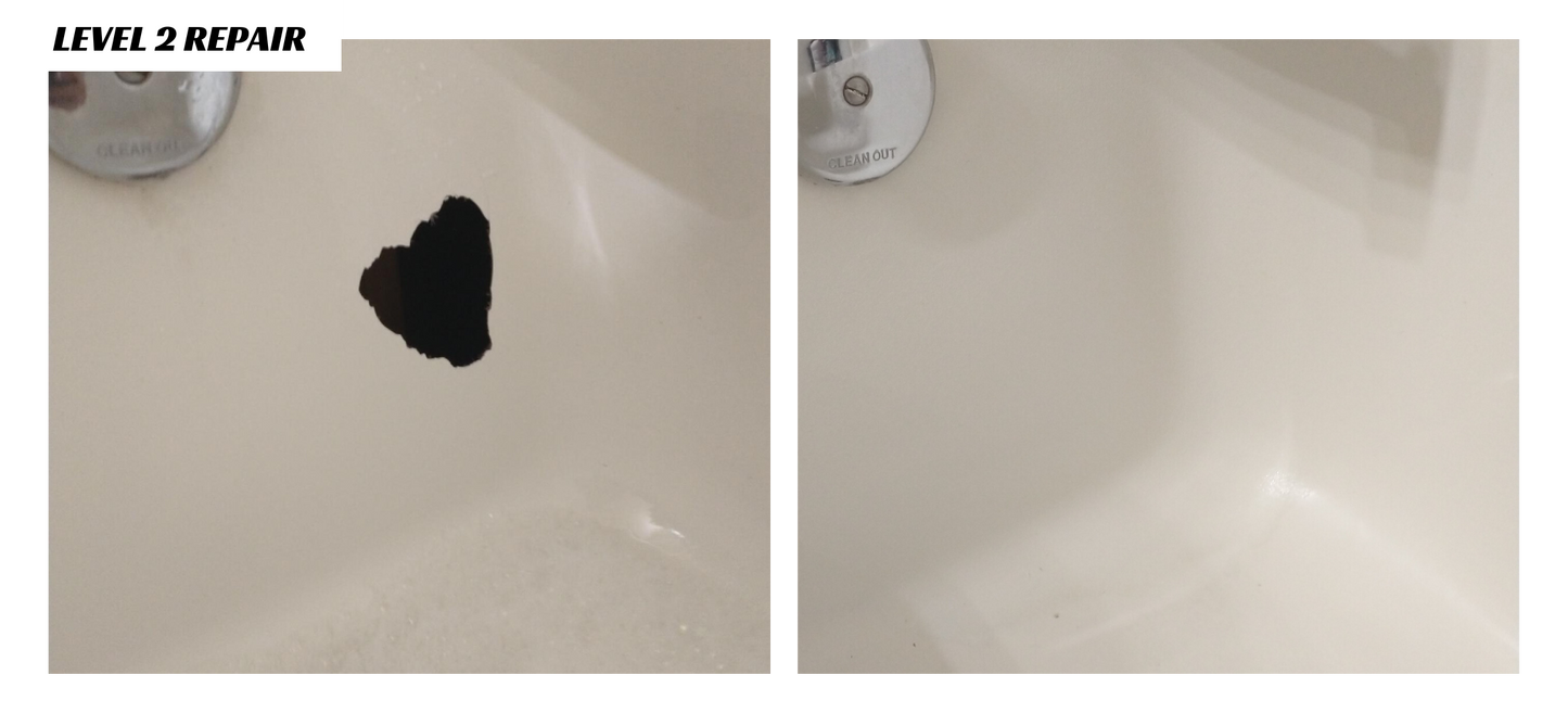 Large Wall Damage - Tub and Shower Repair Kit