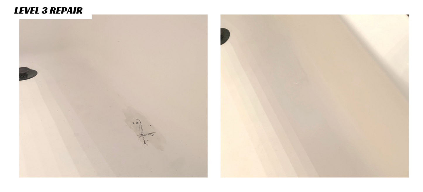 Floor Crack Repair - Tub and Shower Repair Kit