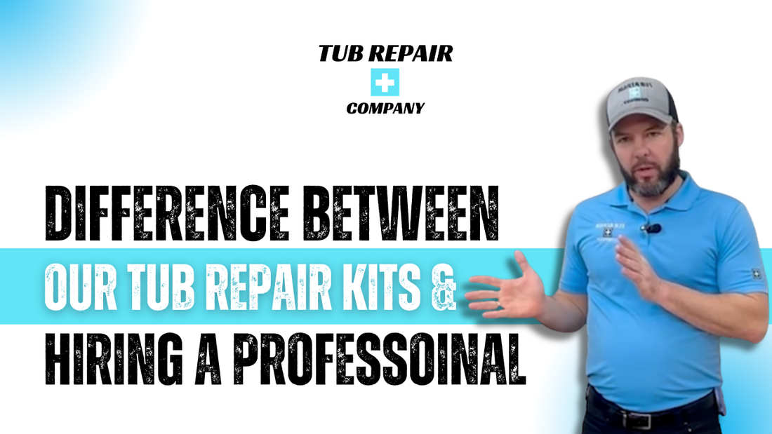 Our Tub Repair Kits vs. Professional Services: A Real Cost Comparison