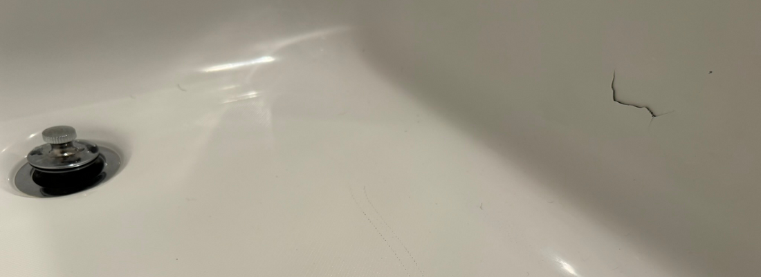 Why Bathtubs Crack Around the Drain Area