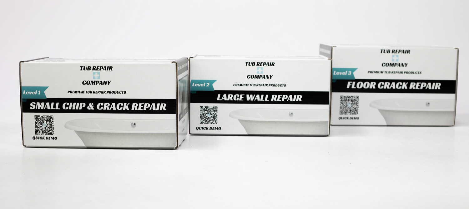 Floor Crack Tub Repair Kit - Tub Repair Store – Tub Repair Company