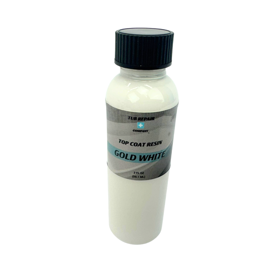 Gold White Paint Resin - 2oz
