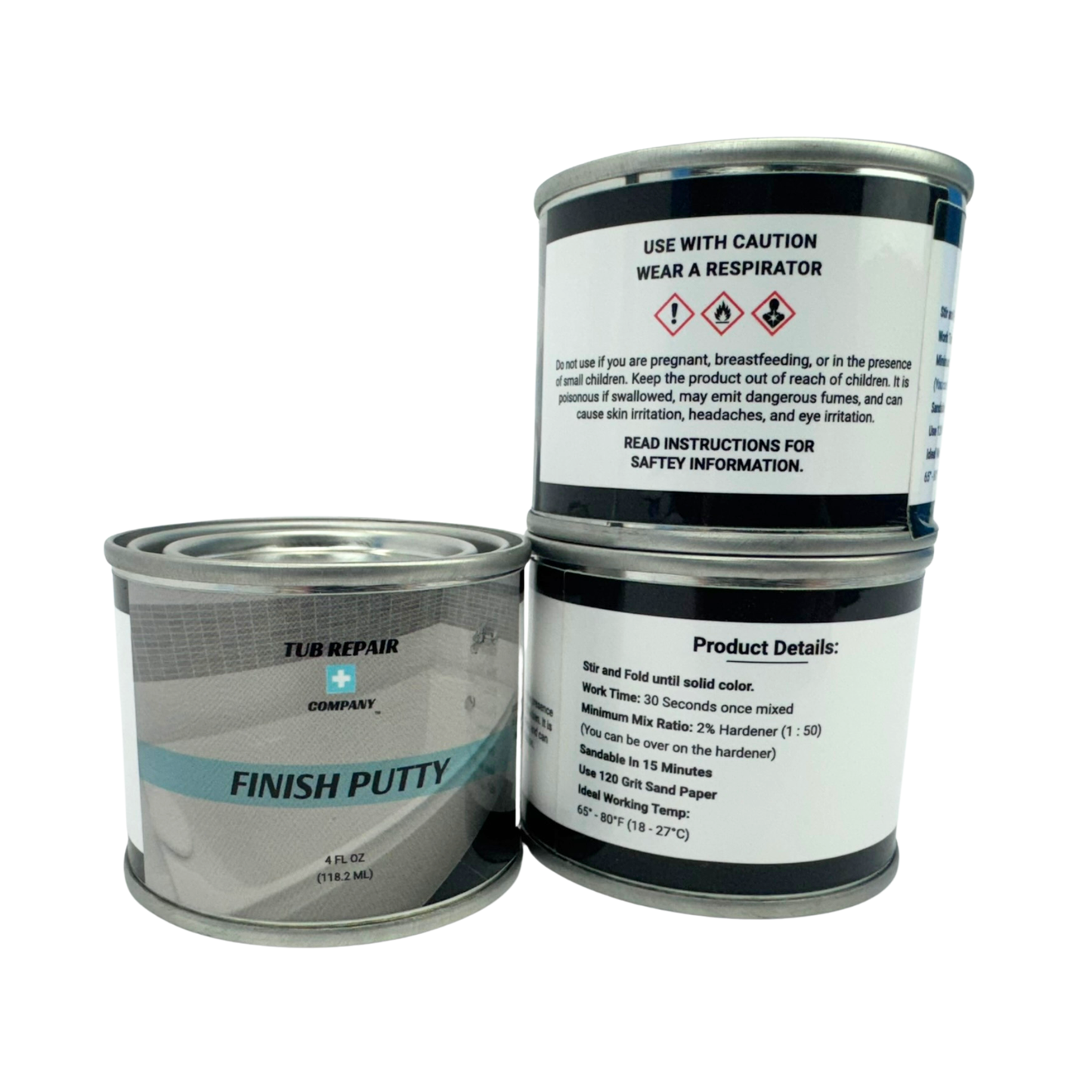 Finish Putty - 4oz (with Hardener if needed)