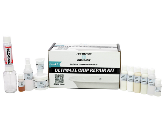 Ultimate Chip Repair - Fiberglass, Acrylic, Porcelain Repair Kit