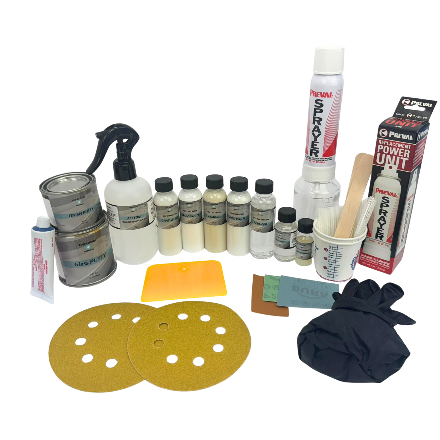 Large Wall Damage - Tub and Shower Repair Kit