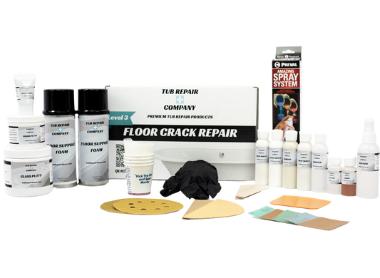 Floor Crack Repair - Tub and Shower Repair Kit