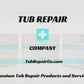 Floor Crack Repair - Tub and Shower Repair Kit